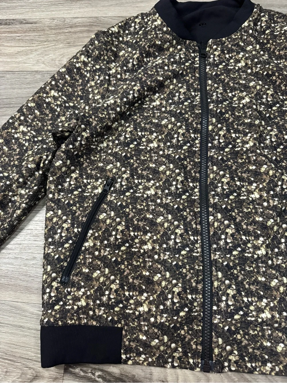 Lululemon Party Bomb Reversible Jacket in Shimmy Shimmer Multi